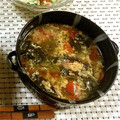 綾ぽぽん's cooksnap of when they made ■ほうれん草と卵のトマトスープ■.