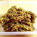 hk127's cooksnap of when they made ごま味噌　お弁当のおかず.