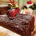 mikan72's cooksnap of when they made ☆ブッシュドノエル☆.