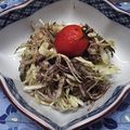 Rミルフィーユ's cooksnap of when they made キャベツとキュウリのゆかり和え.