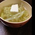 りらくるみん's cooksnap of when they made 豆腐とキャベツの和風スープ.