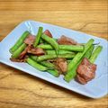 ねっちゃんっ's cooksnap of when they made お弁当に♪いんげんとベーコンのマヨ炒め.