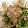 デブみかん's cooksnap of when they made 簡単♬ ☆小松菜と油揚げの炒め物☆.