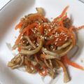 aikahanna's cooksnap of when they made 美味しｯ◎しいたけの軸のきんぴら.