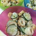 sora☆25's cooksnap of when they made ちくわときゅうりの簡単おかず♡.