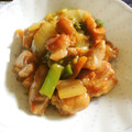 TYSK's cooksnap of when they made 鶏肉と白菜の中華炒め.