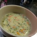 ゆいたん528's cooksnap of when they made 離乳食:中期〜具沢山豆乳スープ.