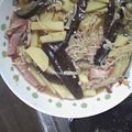 みーにゃんこ☆ミ's cooksnap of when they made ナス・じゃがいも・えのきベーコンの味噌煮.