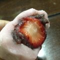 riho0042's cooksnap of when they made ひな祭り＊簡単♪切り餅de苺大福＊.