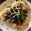 ＊草音きある＊'s cooksnap of when they made 激うま！簡単お餅のキムマヨ焼き.