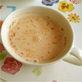eiyoushi's cooksnap of when they made 忙しいＯＬ＆ママへ　きなこホットミルク.