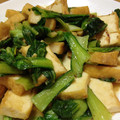 らら's cooksnap of when they made ➏　小松菜と厚揚げの甘味噌炒め　➏.