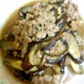 アリエッティ0815's cooksnap of when they made ナスの味噌ひき肉炒め.