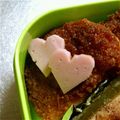 むりもん's cooksnap of when they made お魚ソーセージで簡単ハート　お弁当♪にも.