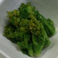 はーたんﾏﾏ's cooksnap of when they made 菜の花のおひたし.