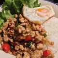 自由形のケロール's cooksnap of when they made 簡単！ガパオライス☆.