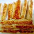 Chokoモンブラン's cooksnap of when they made ～余った餃子の皮でスティックおつまみ～.
