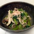すぅじぃ～'s cooksnap of when they made お弁当に☆小松菜とツナのおひたし.