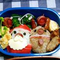 そらいろは's cooksnap of when they made キャラ弁☆クリスマス　サンタクロース.