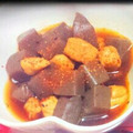 a611y's cooksnap of when they made 簡単蒟蒻とササミの甘辛炒め煮♪.