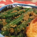 いちごのさと's cooksnap of when they made 簡単いんげんゴマゴマ和え.