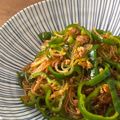 やよい食堂's cooksnap of when they made *春雨とピーマン炒め*.