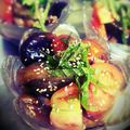 Chintom0's cooksnap of when they made 簡単☆ナスとトマトのシソポン酢.