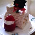 sora☆25's cooksnap of when they made 離乳食完了期〜☆ポテトのクリスマスケーキ.