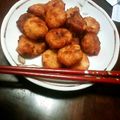 kumi☆win's cooksnap of when they made もっちもち！　揚げいももち！.