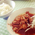 mmmao's cooksnap of when they made 豚のしょうが焼き.