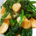 ありか0603's cooksnap of when they made おさかなソーセージとほうれん草のソテー.