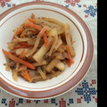＊marble＊'s cooksnap of when they made だいこんの皮のきんぴら♪.