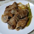 yukine104's cooksnap of when they made ◆ヘルシー◆こんにゃくの豚肉巻き.