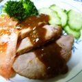 anreomama's cooksnap of when they made レンジで簡単☆和風焼き豚.