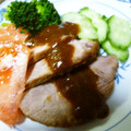 anreomama's cooksnap of when they made レンジで簡単☆和風焼き豚.