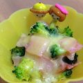 よしえうさぎ's cooksnap of when they made 簡単お弁当　ブロッコリーにハムチーズ.