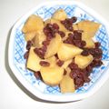 菜の花ととんぼ's cooksnap of when they made ♡さつまいもとレーズンの煮物♡.