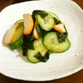 SP♪'s cooksnap of when they made 箸休め☆ワカメきゅうりさつま揚げ.