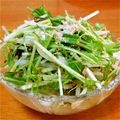 かしこ＆かおちゃん's cooksnap of when they made 水菜ともやしの塩こんぶdeナムル？.