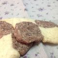 まおあん's cooksnap of when they made チェック柄クッキー.