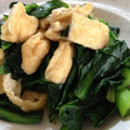 りすのどんぐり's cooksnap of when they made ダシダで小松菜と油揚げの煮浸し.