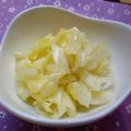 にょにょんこりん's cooksnap of when they made 簡単おつまみ♪キャベツでナムル！？.