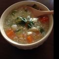 お料理んりん's cooksnap of when they made 簡単！生姜たっぷり参鶏湯風スープ.