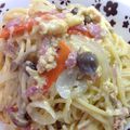 amgdkw's cooksnap of when they made 簡単ヘルシー★豆乳カルボナーラ.