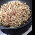 もこもこいおん's cooksnap of when they made 栄養満点☆カブの葉とシラスのふりかけ☆.
