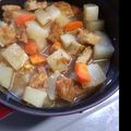 lalarunko's cooksnap of when they made ストウブ鍋で時短☆大根の煮物☆.