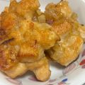 ヒヨコマメ☆'s cooksnap of when they made 鶏胸肉と玉ねぎの唐揚げ風味の落とし焼き♪.