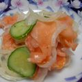 ぷりんぱ's cooksnap of when they made スモークサーモンのマリネ風.