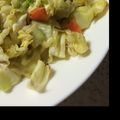 acomomo's cooksnap of when they made ソーセージとキャベツのチーズ焼き.