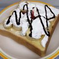 しあはー's cooksnap of when they made 娘の好きなフルーツタルト風トースト♬.